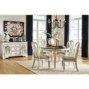 French Country Ribbon Back Dining Chair - HER Home Design Boutique